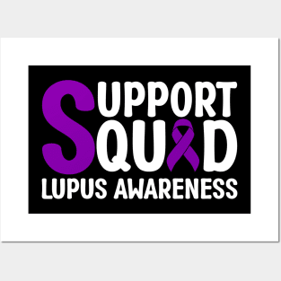 Support Squad Lupus Awareness Posters and Art